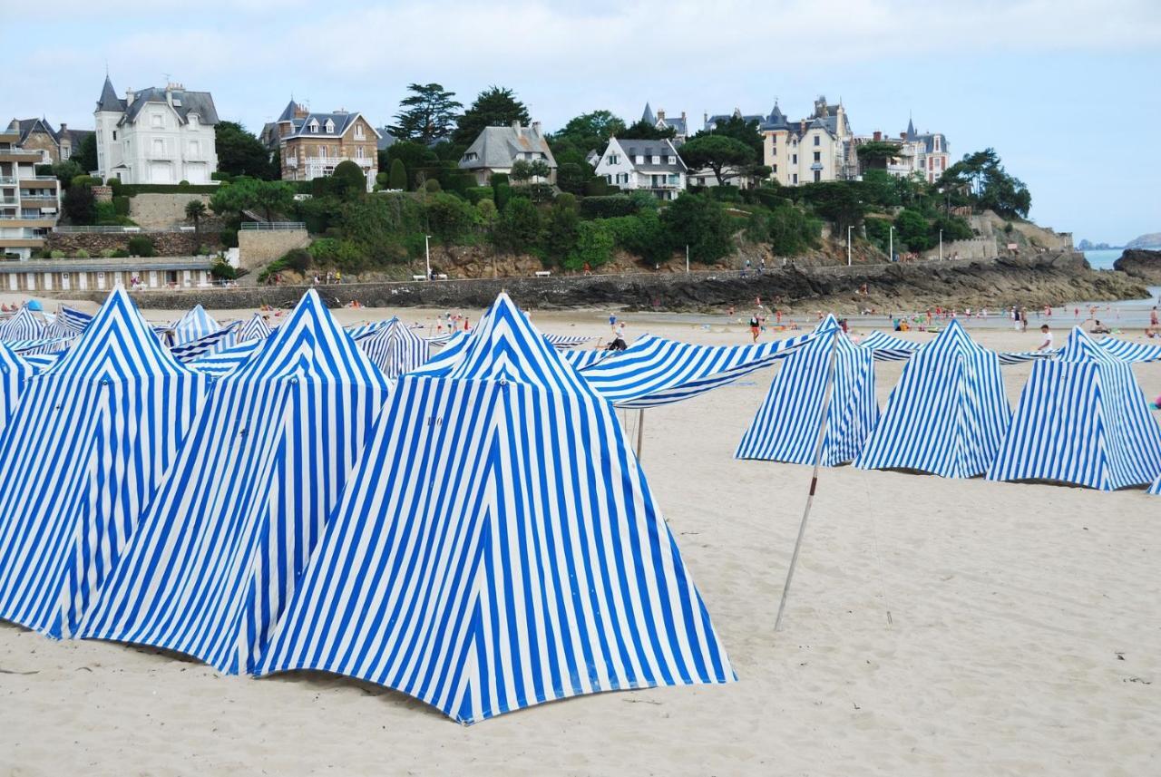 Saint Malo, le Pont, Maison plage à 100m Villa Esterno foto