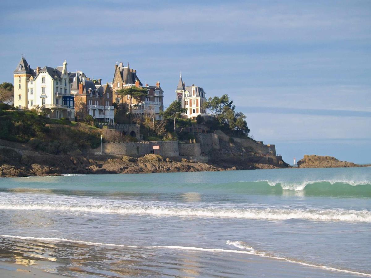 Saint Malo, le Pont, Maison plage à 100m Villa Esterno foto